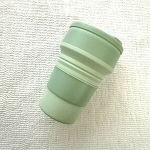 Collapsible Green Travel Cup 350ml